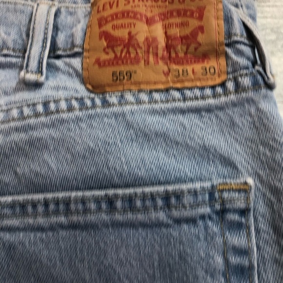 Levi's Other - Levi's 559 Relaxed Blue Jeans Classic Comfort 38x30